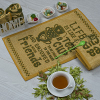 Полотенце махровое кухонное Речицкий текстиль 50х30 Tea cup