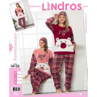 Домашний костюм (пижама) велсфт Lindros Турция 14133