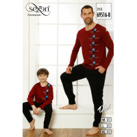 Домашний костюм (пижама) мужской SEXEN 69516 Турция