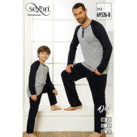 Домашний костюм (пижама) мужской SEXEN 69526 Турция
